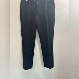 Banana Republic Black Textured Pants